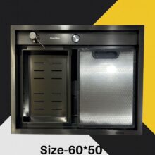 خرید آنلاین سینک باکسی 2 پله 60 سانت برند HuaDiao | ارسال سریع و قیمت مناسب