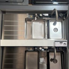 خرید آنلاین سینک 5 کلید 120 سانت برند HuaDiao | ارسال سریع و قیمت مناسب