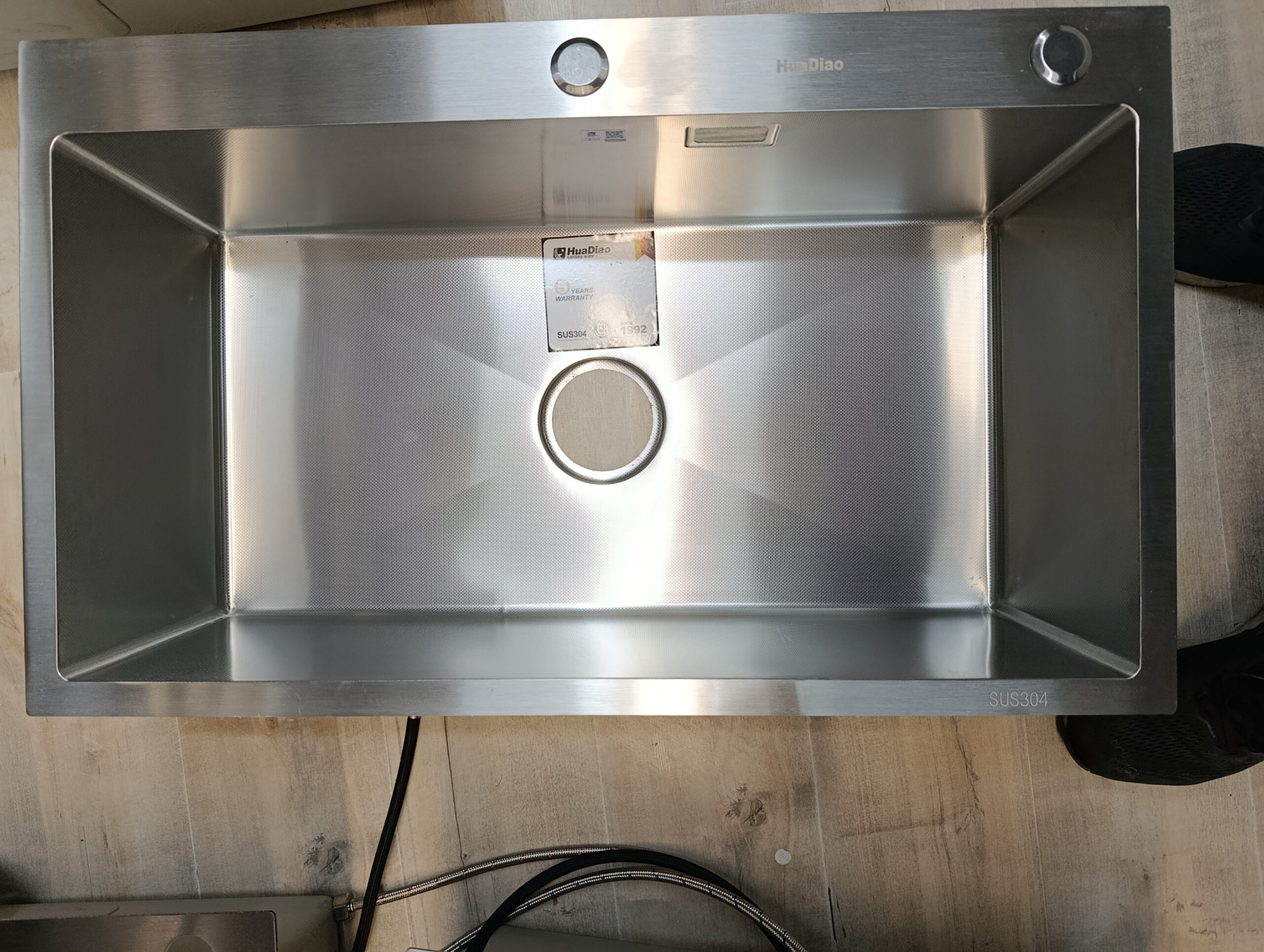 سینک تک لگن 75 سانت HuaDiao