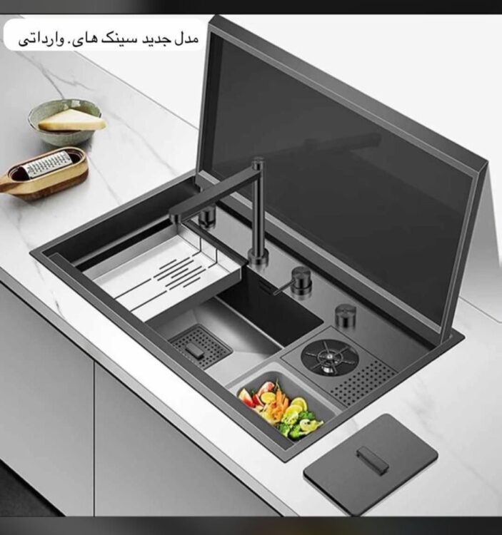 خرید سینک در دار 90 سانت HuaDiao | خرید آنلاین و ارسال سریع