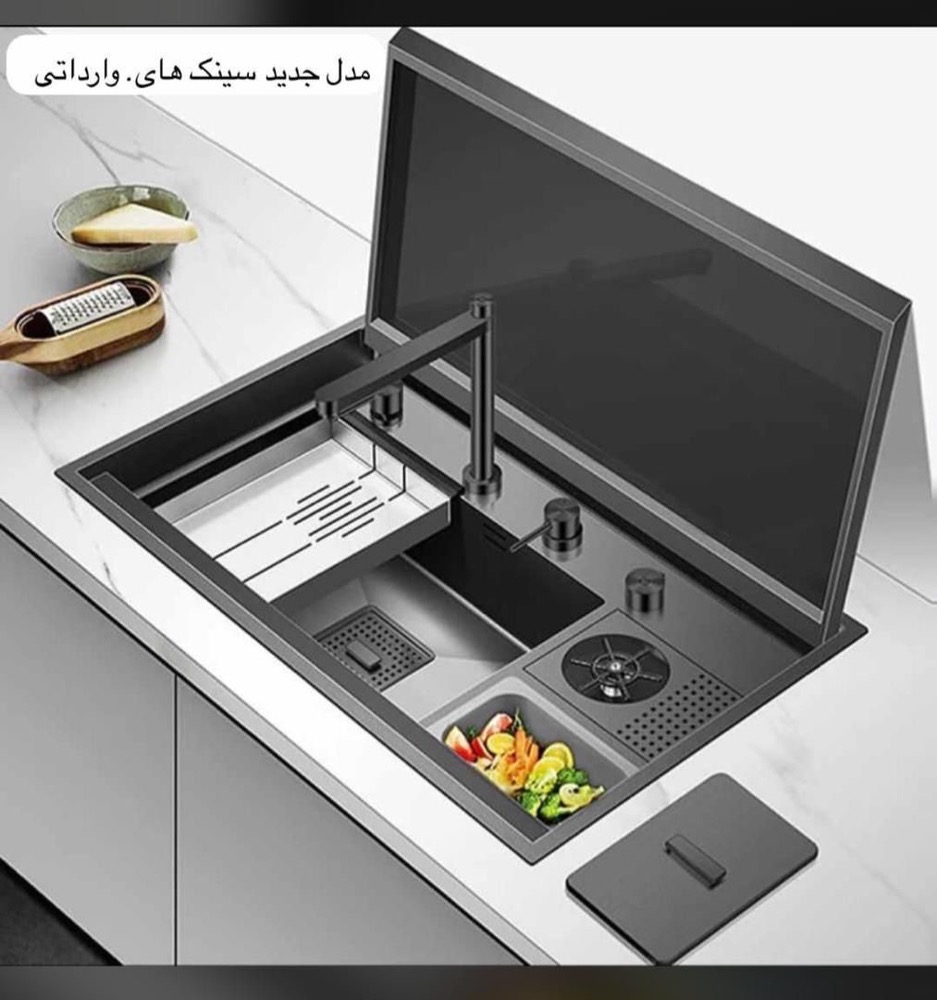 سینک در دار 90 سانت HuaDiao