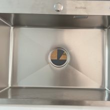 سینک باکسی تک لگن استیل سایز 60*45 برند هوادیائو