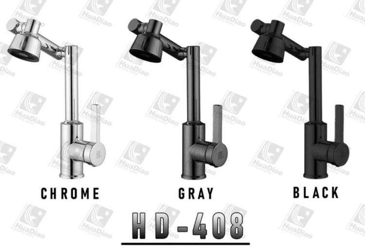 شیر ظرفشویی تلسکوپی هوادیائو مدل HD-408